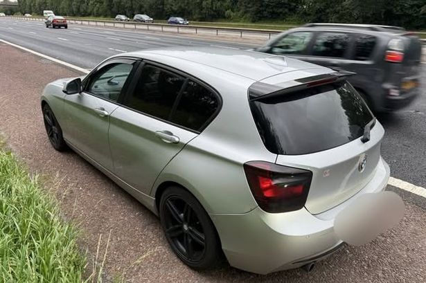 BMW driver ‘boxed in’ by police on M6 after motorway chase