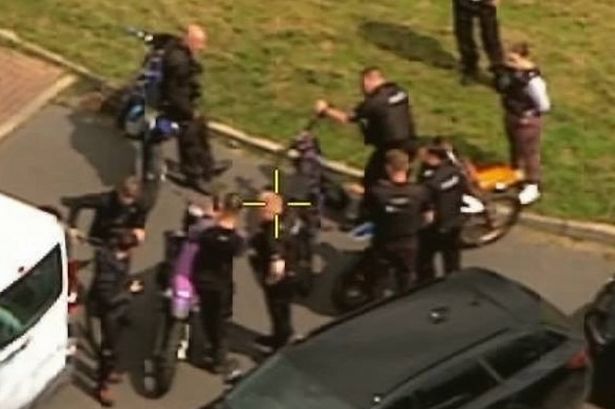 40 illegal e-bikes and e-scooters seized as police and helicopter swoop