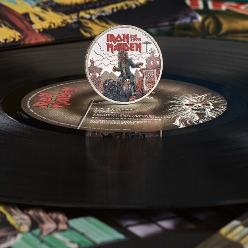 Royal Mint honours Iron Maiden with 50th Anniversary UK coin