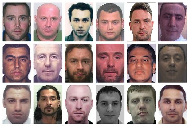 The 19 most wanted men in the UK – who the public are warned not to approach