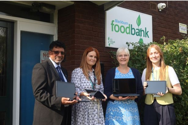 New IT equipment boost for Blackburn Foodbank