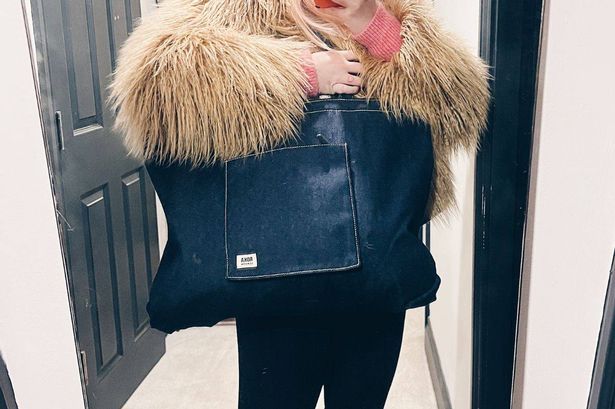 I’ve used the same oversized denim tote as hand luggage on every flight and it’s under £60