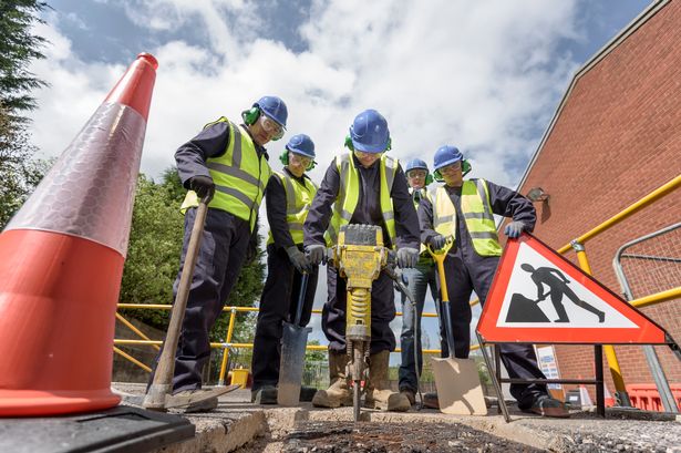 Police say do this if noisy workmen are outside your home