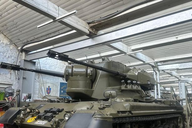 Waterfoot company joins Armed Forces event showcasing military regalia for charity