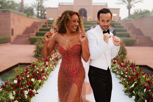 Inside Mel B’s stunning second wedding to Rory McPhee with unique dress