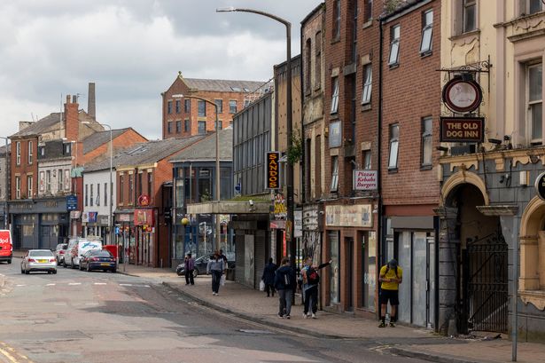 Police hunt four men after assault and robbery on Preston street