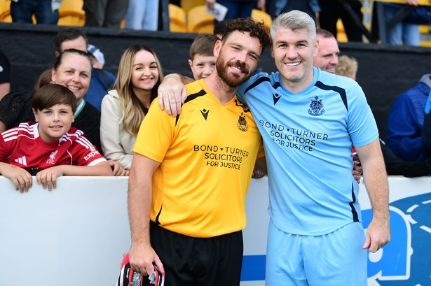 23 brilliant pictures as famous faces unite on pitch for families of horror attack