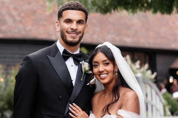 Love Island’s Kai and Sanam had one special celebrity guest at their intimate wedding