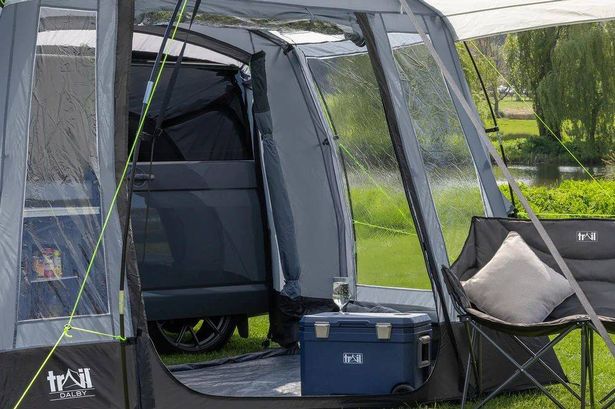 Get extra camping space with ‘easy to put up’ driveaway awning that’s now £245 off