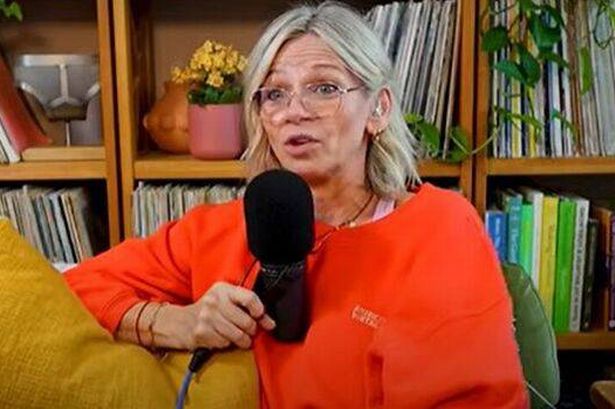 Zoe Ball makes comment on sleeping in separate bedrooms after she’s seen with mystery man