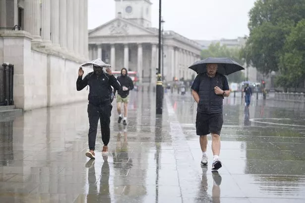First UK weather warning in force as upgraded alert begins at 10am – areas affected