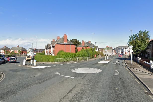 Blackpool road closed after serious crash with helicopter and police at scene