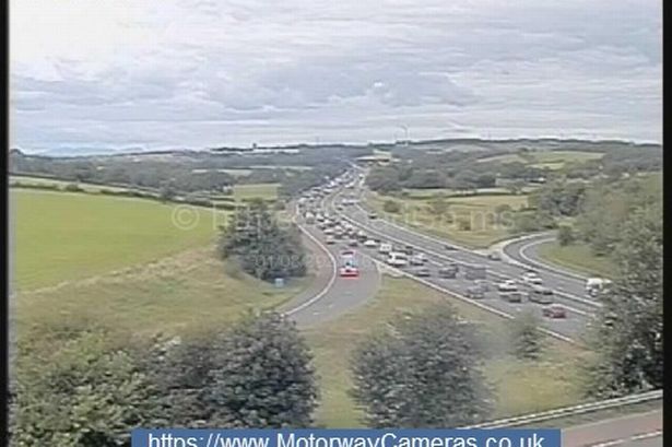 LIVE M6 traffic updates as ‘people in the road’ causes severe rush-hour delays