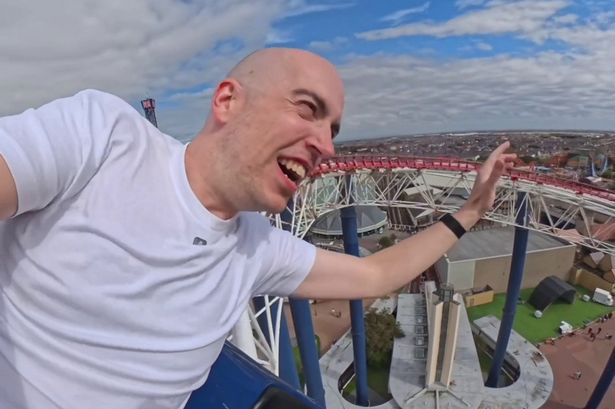 ‘I went on 55 rollercoasters in 7 days and Blackpool ride was one of the best’