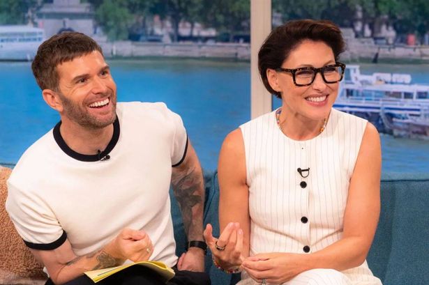 Where to shop This Morning’s Emma Willis’ exact ‘Parisian-inspired’ pinstripe co-ord