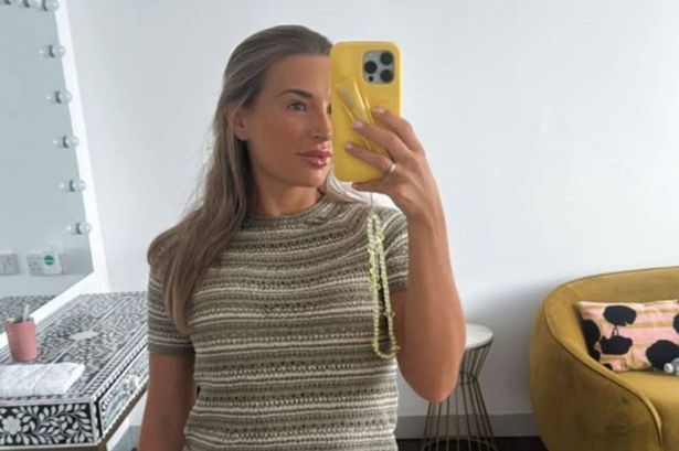Dani Dyer kicks off her ‘Strictly journey’ posing with Hailey Bieber’s iconic phone case