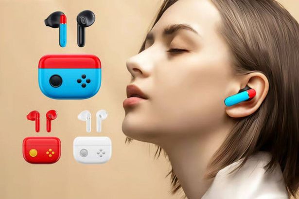 Nintendo Switch-themed wireless earphones to rival AirPods plummet to £13 in flash sale