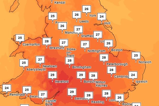 How hot it will get in Lancashire as UK set for fourth summer heatwave as ‘Atlantic plume’ hits