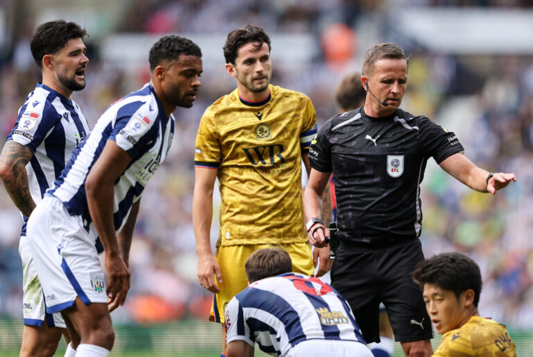 Blackburn Rovers boss’ strong verdict on two refereeing decisions