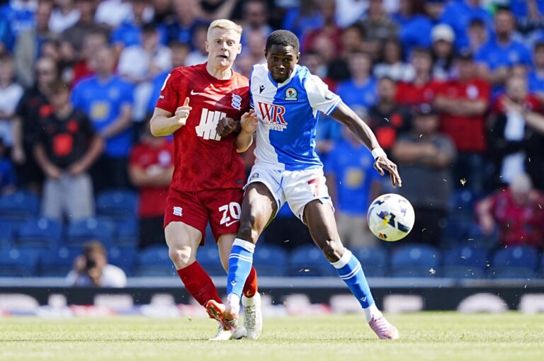 Rovers beaten by Birmingham after conceding twice in stoppage time