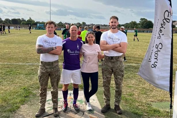 ‘We ran through the pain with 20kg on our backs – for Elsie, and every child like her’