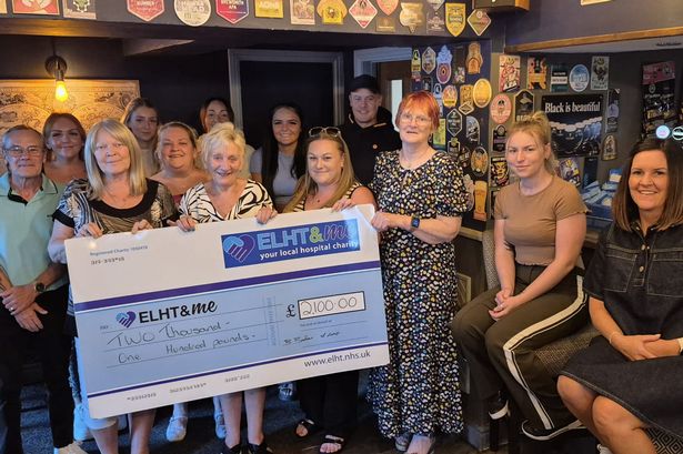 Friends who faced cancer together raise £2,100 for Burnley hospital unit