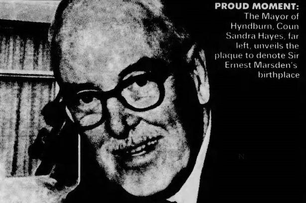 World-famous nuclear scientist honoured in hometown of Rishton