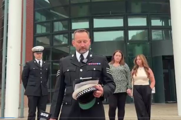 ‘A wake of devastation’ – watch as cops slam e-bike drug dealer after death of much loved grandad