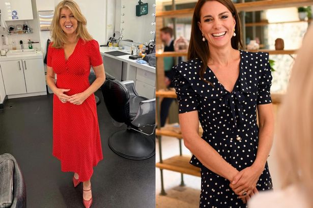 Kate Garraway channels Kate Middleton with a slimming £45 polka dot dress