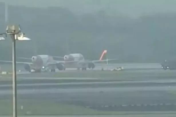 Manchester Airport flights stopped after two easyJet planes ‘clip wings’