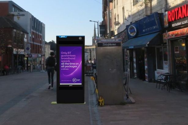 BT plans for city centre street hubs refused