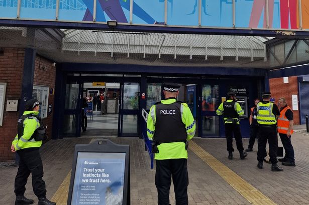 Increased patrols at Blackpool train station as police explain reason
