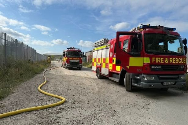 Firefighters tackle major blaze for hours after derelict Lancaster building caught fire