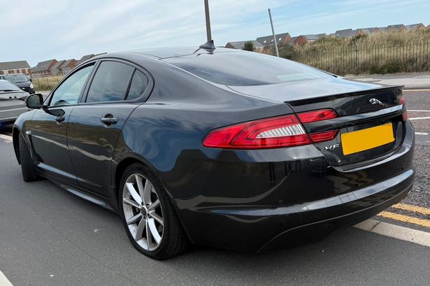 Jaguar brought to halt by police stinger to ‘prevent a pursuit’