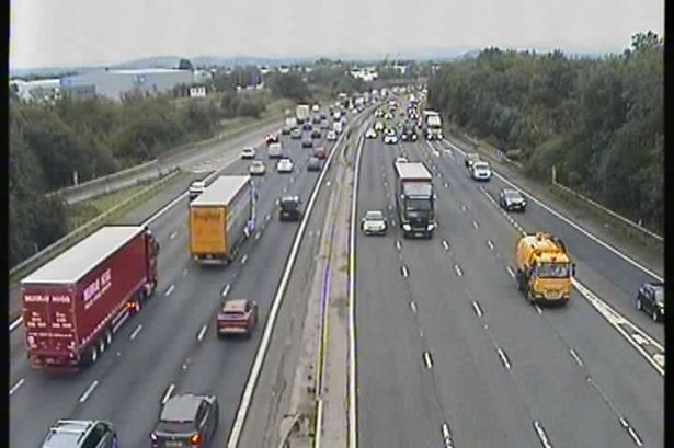 LIVE M6 traffic updates with long queues near Preston following crash