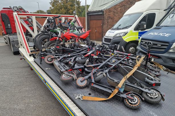 24 illegal off-road bikes, e-bikes and e-scooters seized in Burnley crackdown