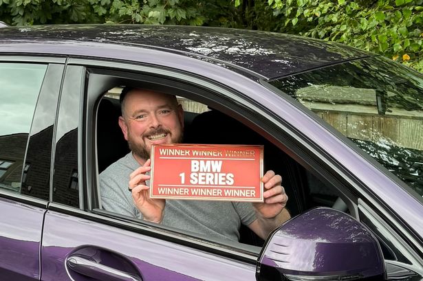 ‘Completely oblivious’ – Lancs dad, 48, stunned after winning BMW in TV competition