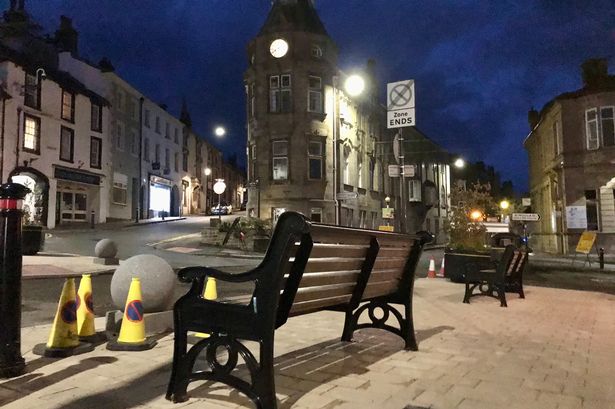 Council workers install benches on ‘wrong side of street’ after being ‘marshalled’ by member of the public
