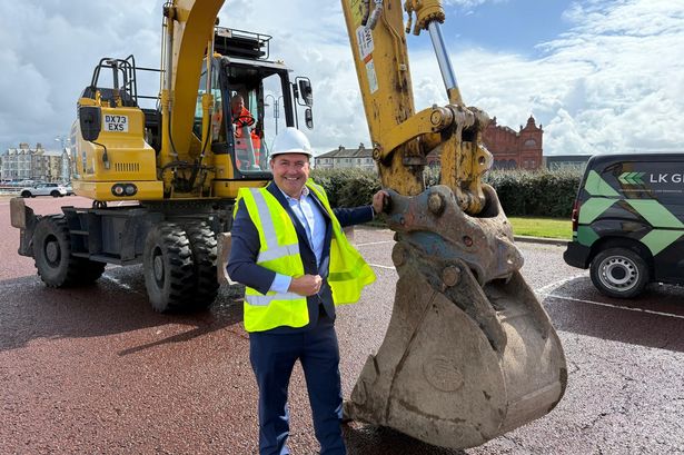 ‘Fantastic moment’ at Eden Project Morecambe site as diggers move in