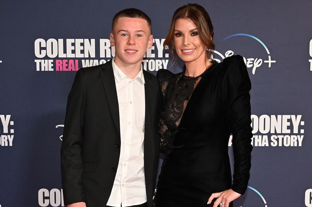 Coleen Rooney’s son Kai issues major update amid dad Wayne’s pitchside ban