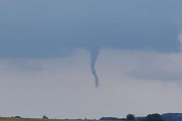 Tornado alert issued for UK as Storm Amy batters Lancashire