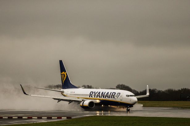 Ryanair flight from Manchester Airport forced to divert after emergency on board