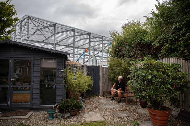 ‘It’s like a cruise ship has landed in our garden – it shouldn’t be there’