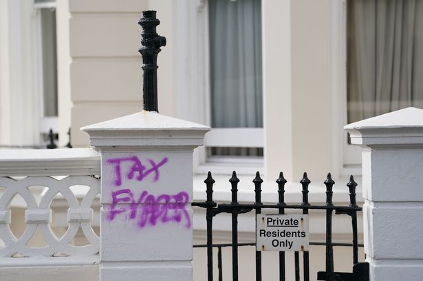 Angela Rayner’s seaside flat vandalised with ‘Tax Evader’ graffiti amid stamp duty row