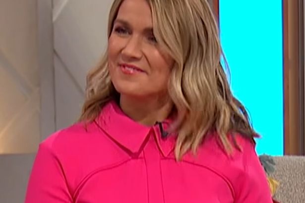 Susanna Reid shows off new ‘bronde’ hair colour in a stunning on-sale pink dress