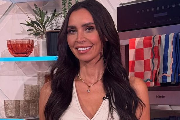 Christine Lampard’s ‘gorgeous’ Lorraine faux leather dress is a high street must-have