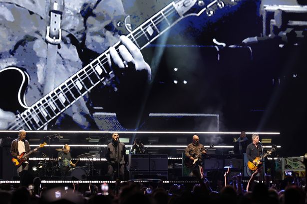 Iconic musician spotted at Oasis gig sparking instant rumour for ‘new music’