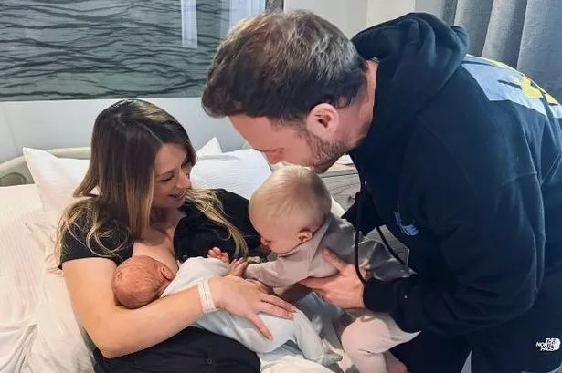 Olly Murs shares sweet moment daughter meets baby brother as nickname is revealed