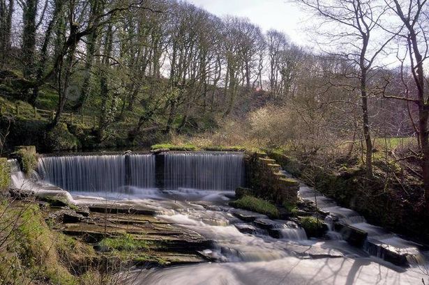 Lancashire walk includes waterfall and pub with roaring fire and heated outdoor seating