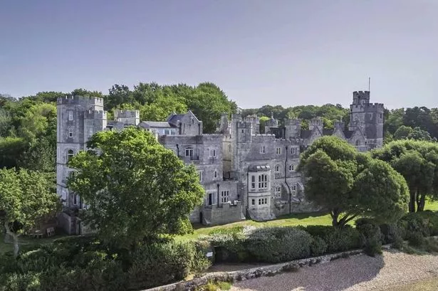 Inside flat for sale in seaside castle owned by King of England with private beach